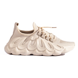 TRENDI Beige mode sneakers