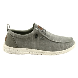 Lee Cooper LCW-22-32-1209M Lättvikts loafers grå