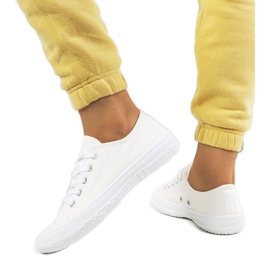 Casas vita sneakers för kvinnor