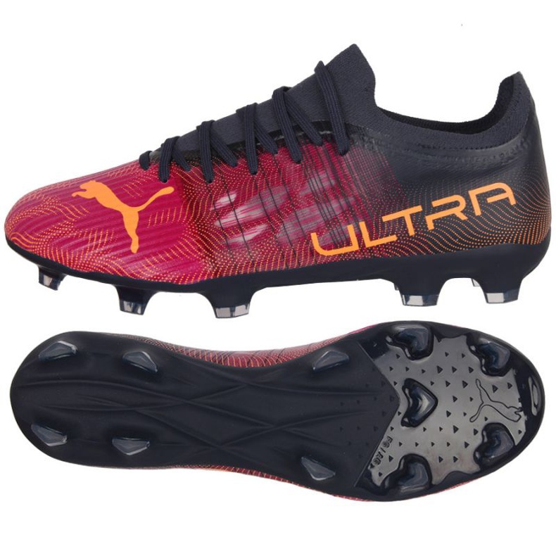 Puma Ultra 3.4 FG / AG M 106699 03 fotbollsskor violett violett
