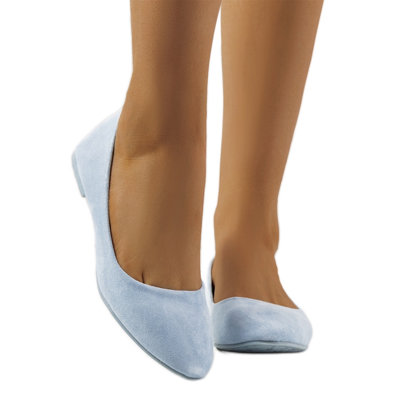 Paulas blå ballerinor