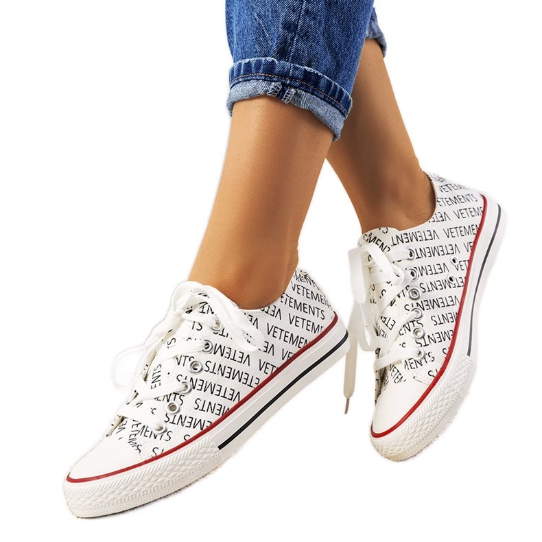 Vita Ellis sneakers för kvinnor