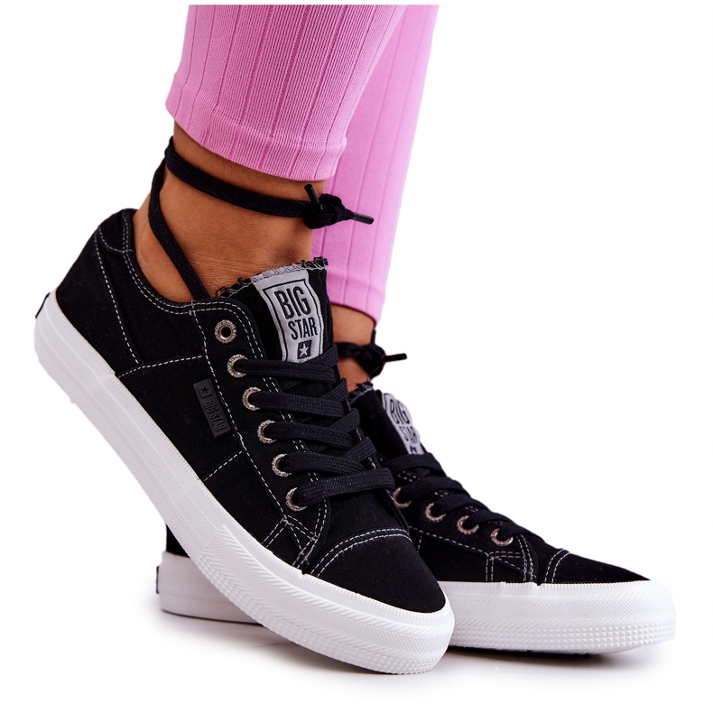 Damsneakers Big Star JJ274098 Svarta sneakers