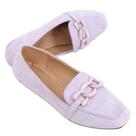 Carla Purple loafers för dam violett