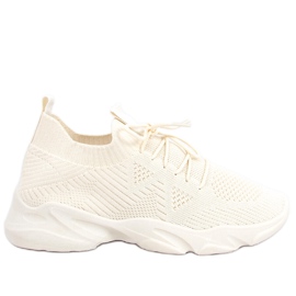 Zoila Beige strumpor strumpor