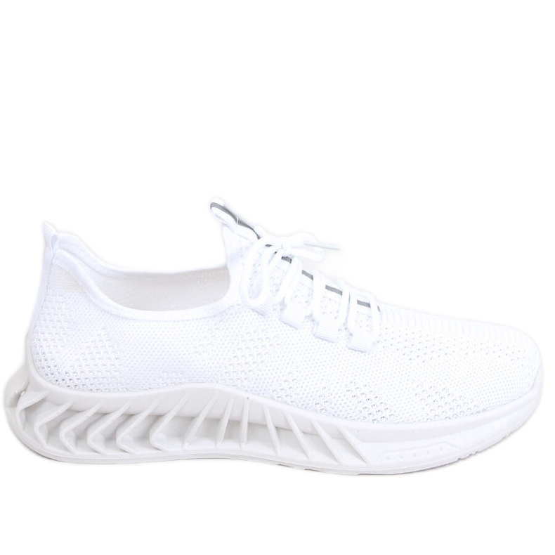 Kira White sock sportskor vit