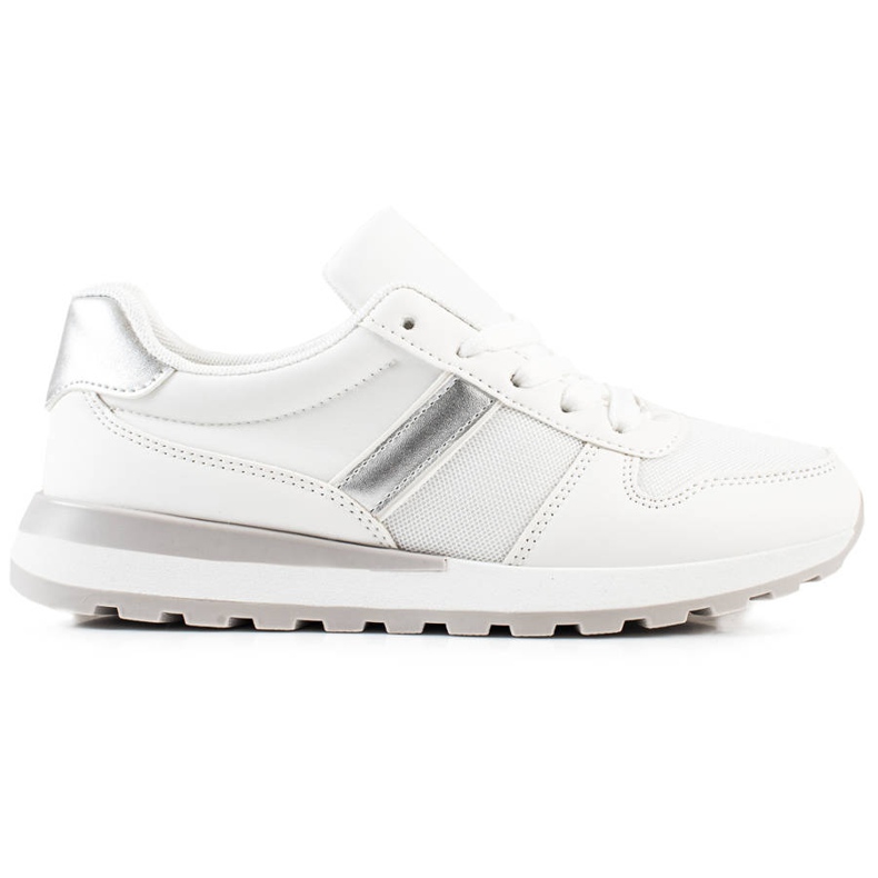 TRENDI Snygga sneakers med mesh vit