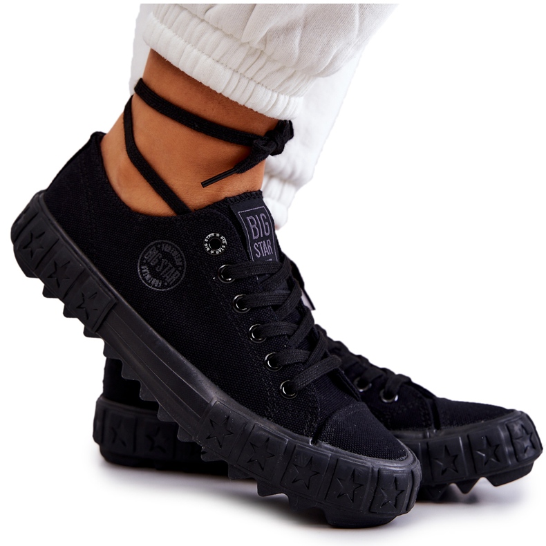 Damsneakers Big Star JJ274510 Svart