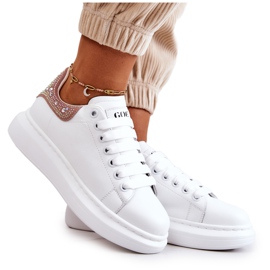 Sportskor för kvinnor GOE JJ2N4051 Vit och rosa