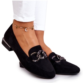 Mocka Loafers Sergio Leone MK739 Svart