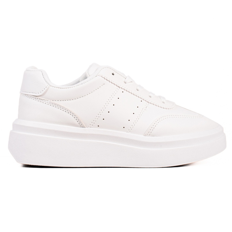 TRENDI Bekväma vita sneakers