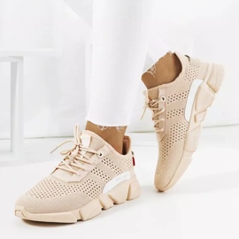 Beige sneakers Big Star JJ274272