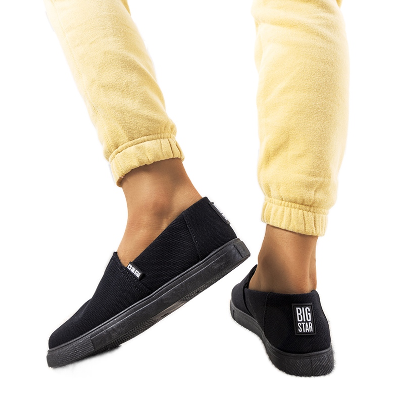 Svarta Big Star damsneakers JJ274172