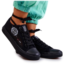 Damsneakers Big Star JJ274A256 Svarta sneakers