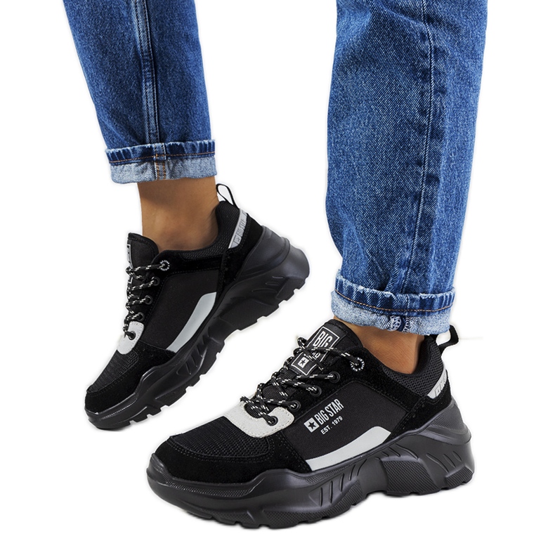 Svarta Big Star JJ274289 sneakers