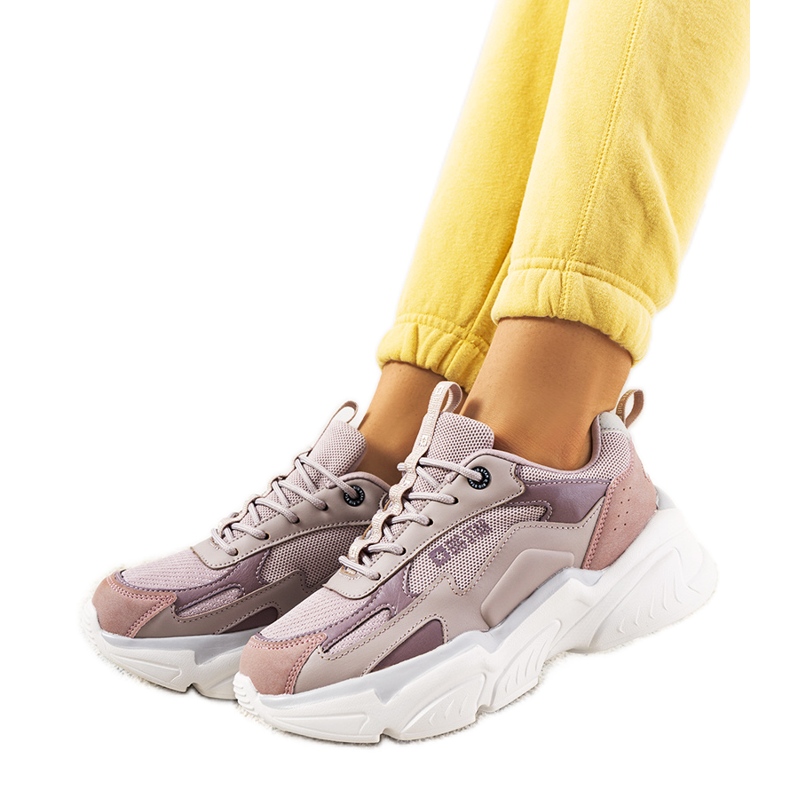 Lila sneakers Big Star HH274258 violett rosa