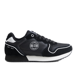 Svarta mäns Big Star JJ174140 sneakers