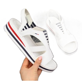 Rieker W V02Y5 kilsandaler vita