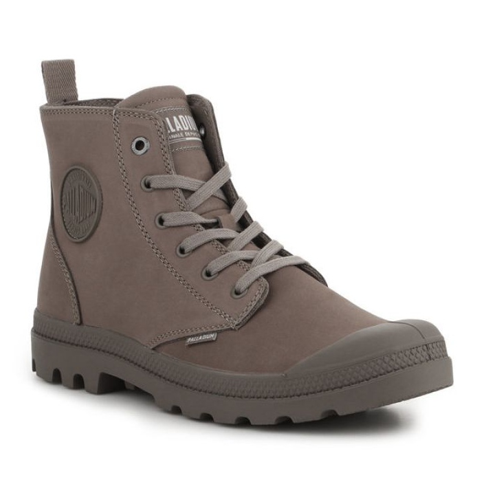 Palladium Pampa Hi Nbk Taupe M 06440-256 skor brun mångfärgad