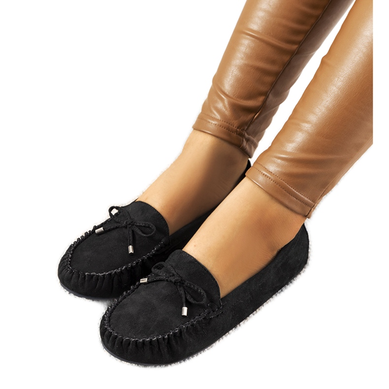 Svarta Shannon loafers