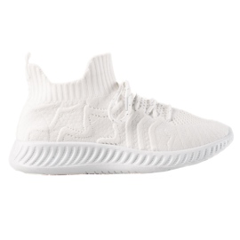 TRENDI Sport bekväma skor vit