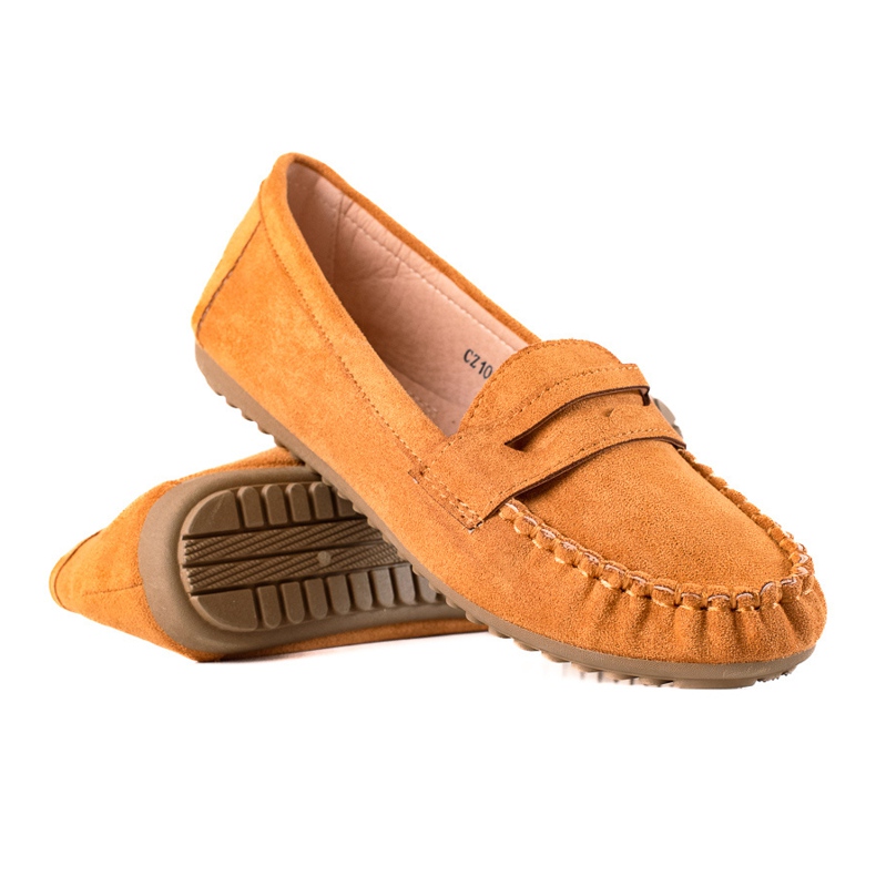 TRENDI Klassiska loafers brun