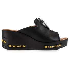 VINCEZA Sandaler med kil svart