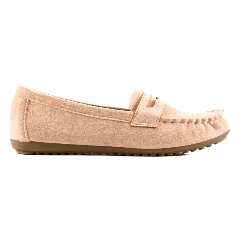 TRENDI Klassiska loafers beige
