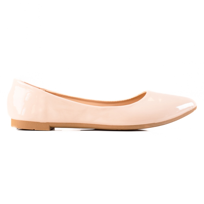 Seastar Lackade Beige Ballerinas