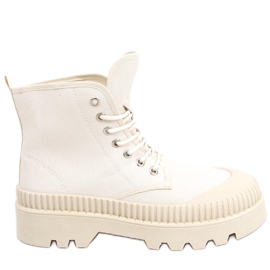 Costa Beige ankelhöga vandringssneakers