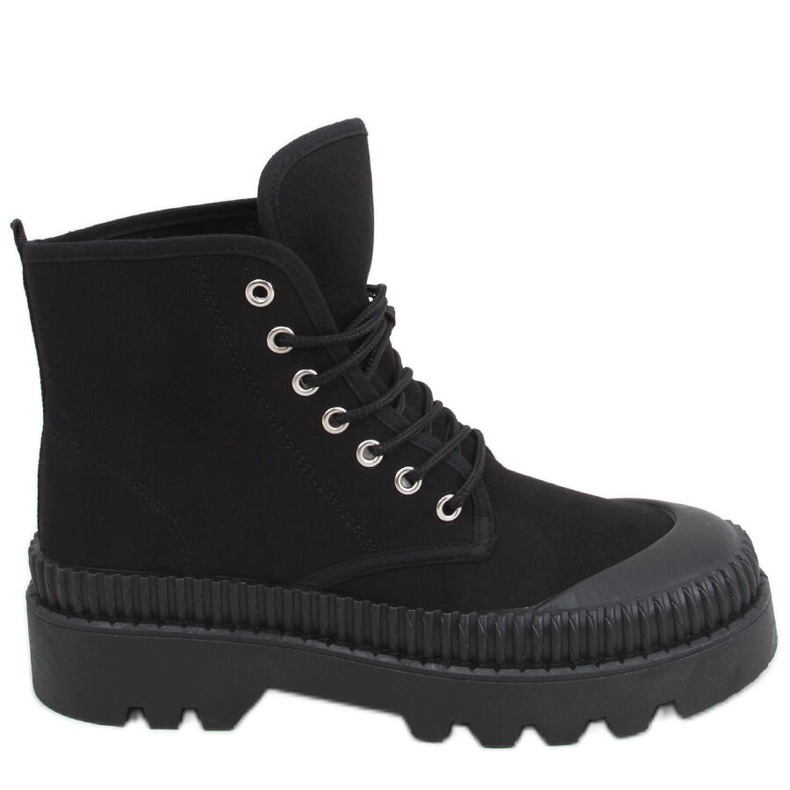 Costa Black ankelhöga vandringssneakers svart