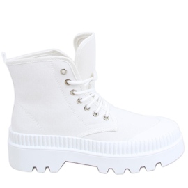 Costa White ankelhöga vandringssneakers vit