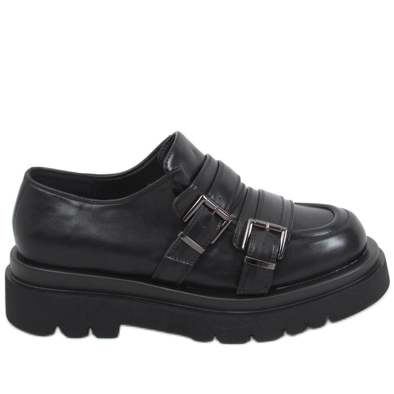 Atena Black dam loafers svart