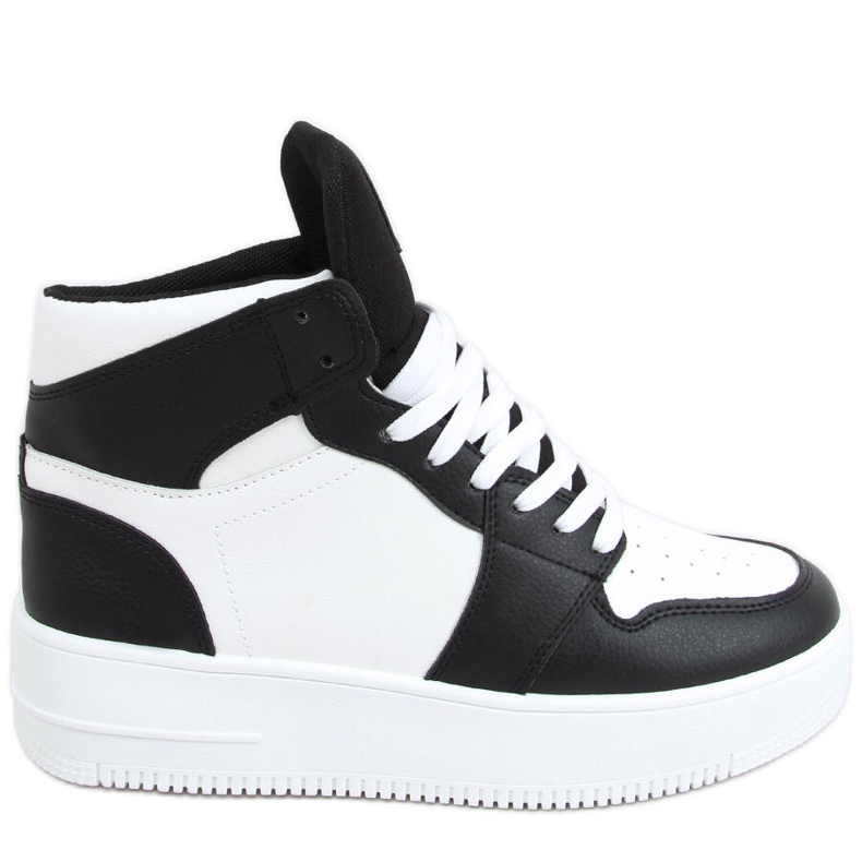 Rocha Black high-top sneakers vit svart