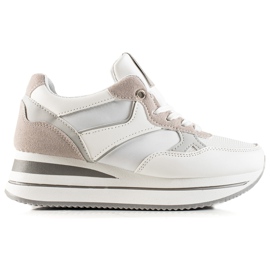 TRENDI Grå Smyger På Plattformen vit