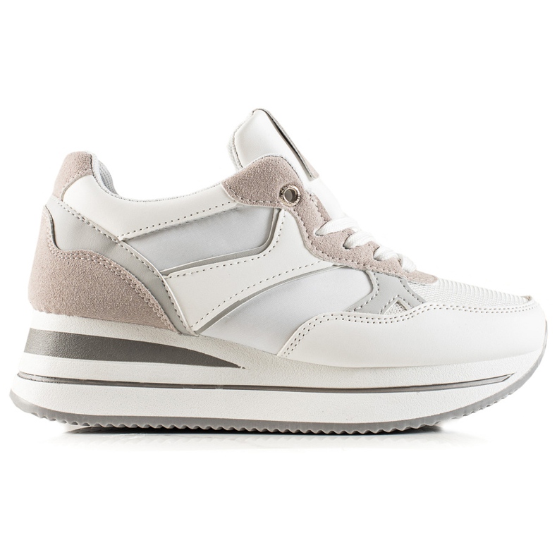 TRENDI Grå Smyger På Plattformen vit