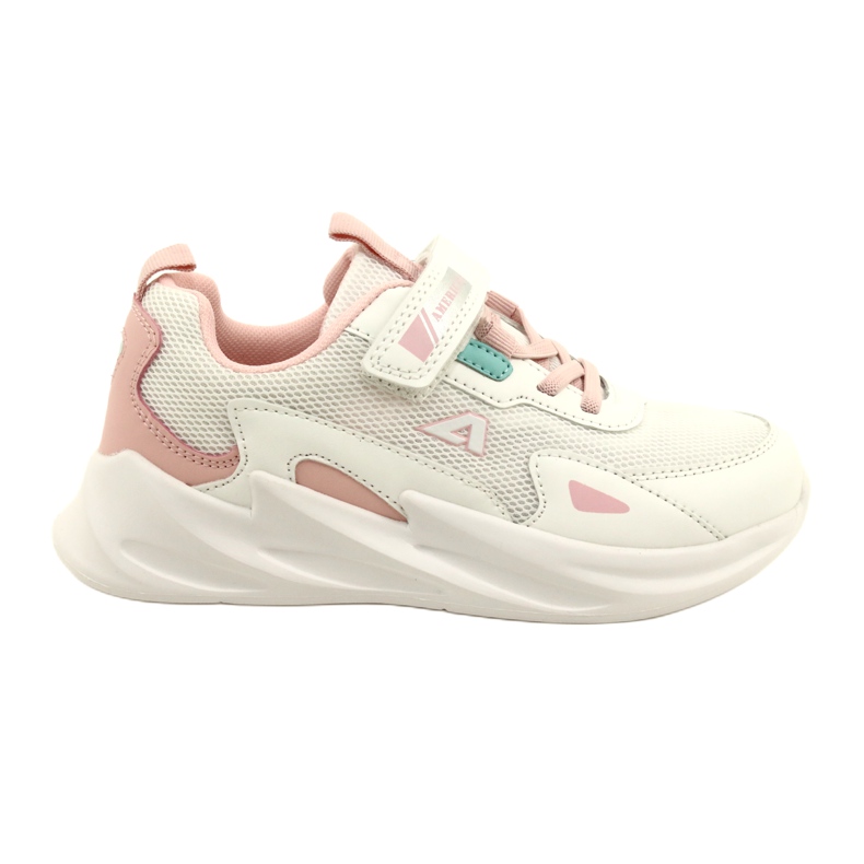 Fashionabla American Club AA22/22 vita sportskor