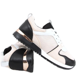 Montse BLACK / BEIGE tränare