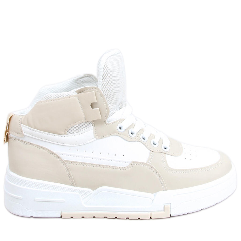 Tiago Beige high-top sneakers