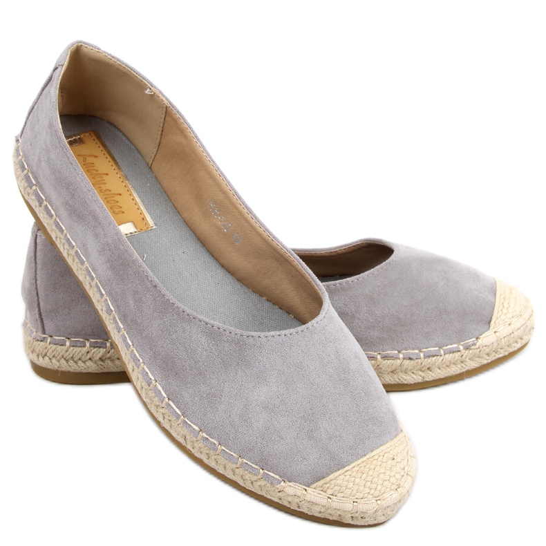 Camino Grey espadrillor för kvinnor grå