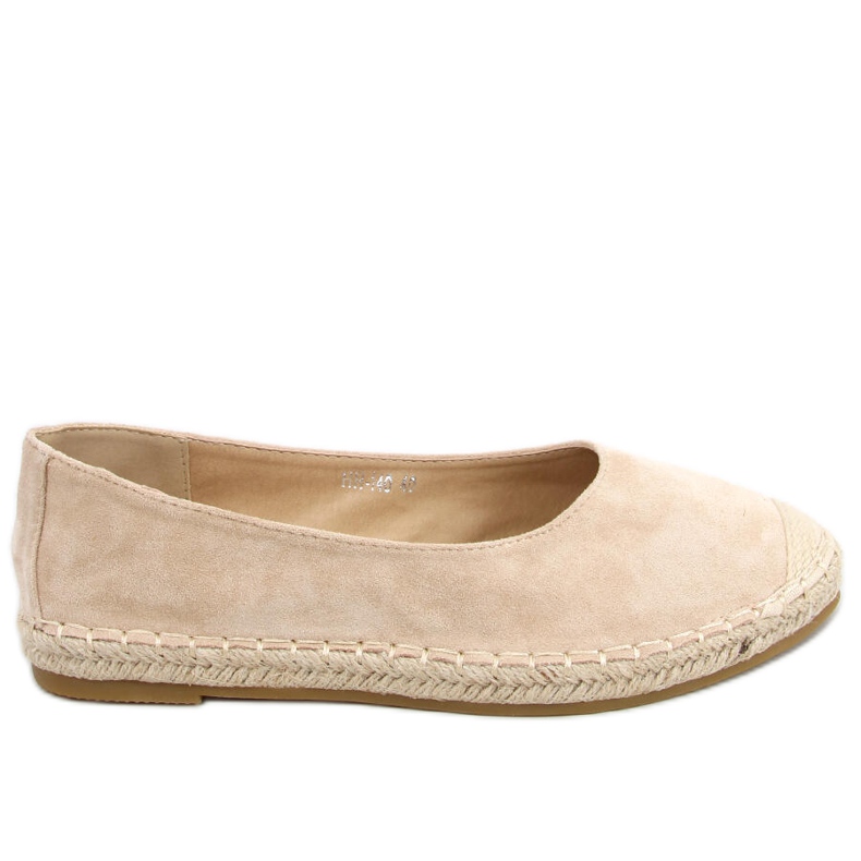 Camino Beige espadrillor för kvinnor