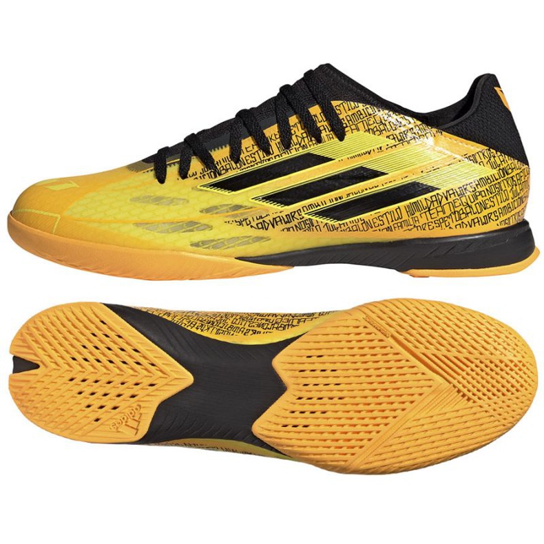 Adidas X Speedflow Messi.3 In M GW7421 skor gul gula färger