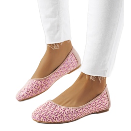 Rosa Chuwi Shiny Lace Ballerinas