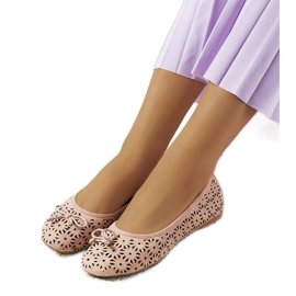 Betta rosa genombrutna ballerinor