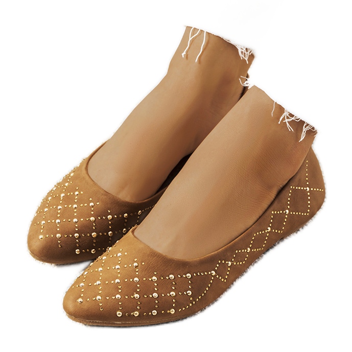 Kaila kamelballerinor för kvinnor brun