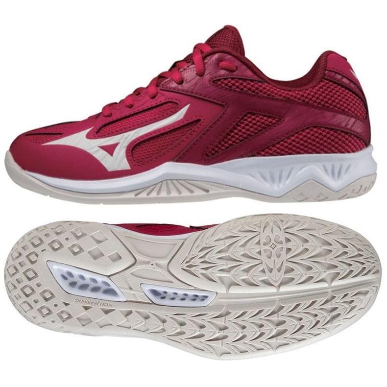 Mizuno Thunder Blade 3 V1GC217064 volleybollskor röd rödvin