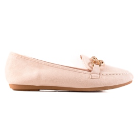 Seastar Mockasiner Med Gyllene Dekoration beige