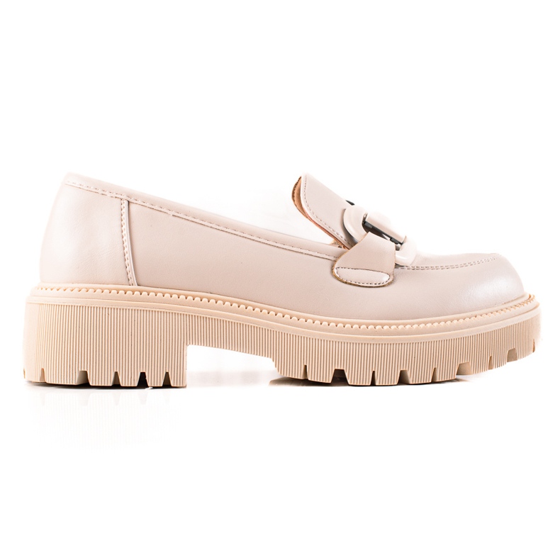 Seastar Fashionabla Loafers På Plattformen beige