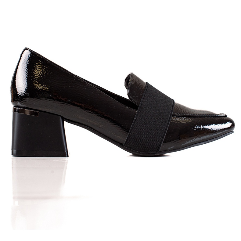 Pumpar med ett elastiskt band La.Fi svart