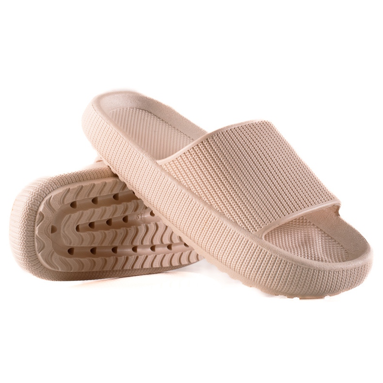 TRENDI Beige tofflor